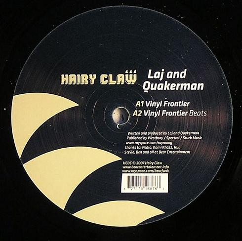Laj & Quakerman — Vinyl Frontier cover