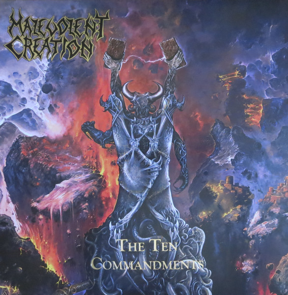 Malevolent Creation — The Ten Commandments cover