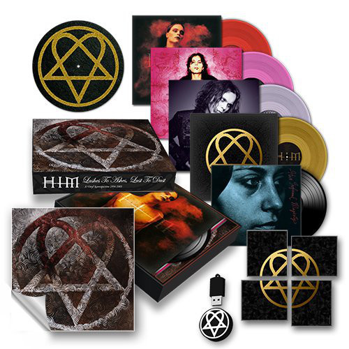 HIM (2) — Lashes To Ashes, Lust To Dust: A Vinyl Retrospective '96-'03 cover
