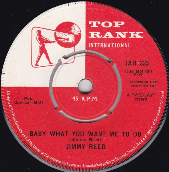 Jimmy Reed — Baby What You Want Me To Do cover