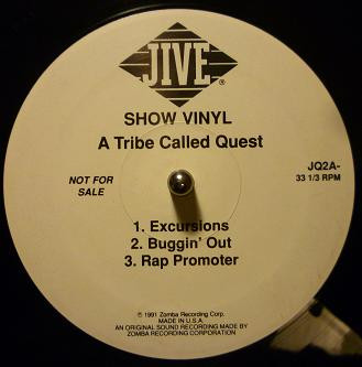 A Tribe Called Quest — Show Vinyl cover