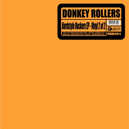 Donkey Rollers — Hardstyle Rockers EP - Vinyl 2 Of 2 cover
