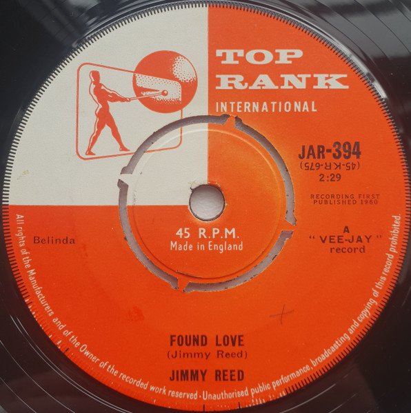 Jimmy Reed — Found Love cover