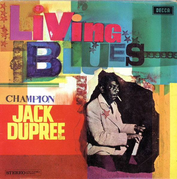 Champion Jack Dupree — Living Blues cover