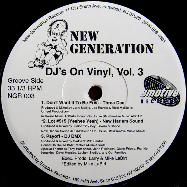 Various — DJ's On Vinyl, Vol. 3 cover