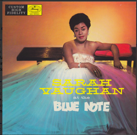 Sarah Vaughan — At The Blue Note cover