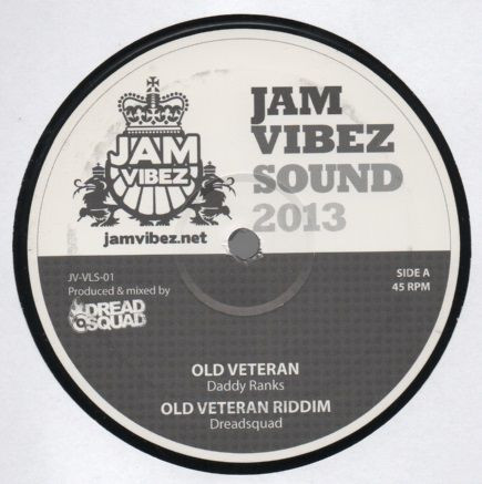 Jam Vibez — Old Veteran EP cover