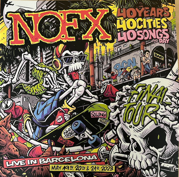 NOFX — Live In Barcelona cover